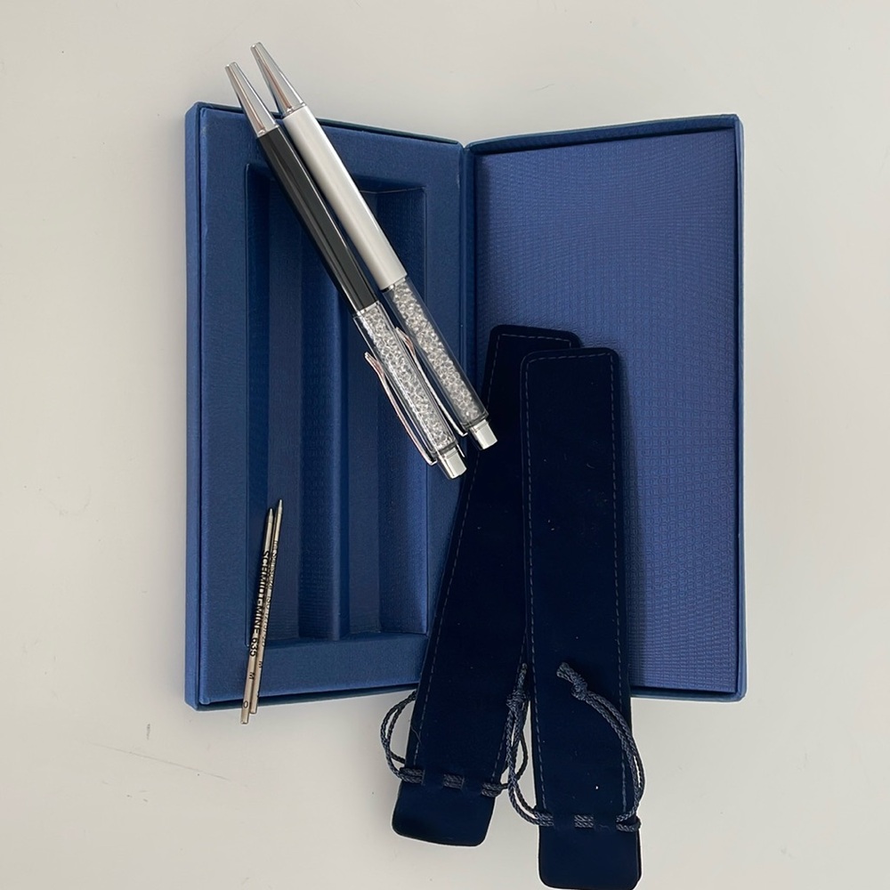 Swarovski Crystal pens set